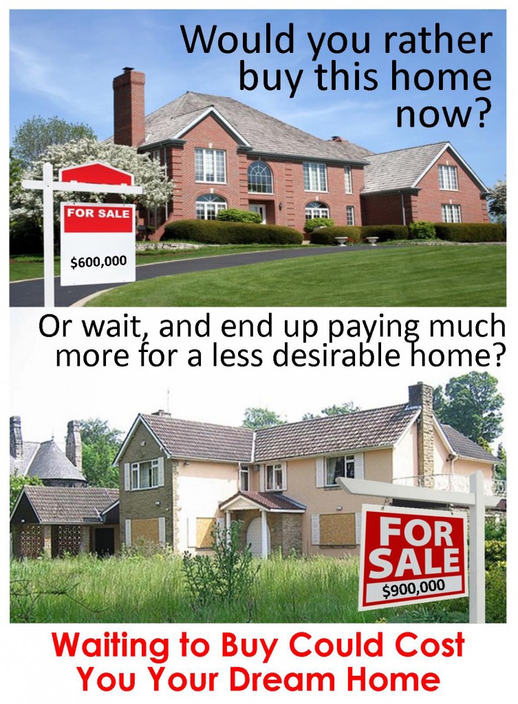 3-6-15 Waiting to Buy Your Dream Home Could Be Harmful to Your Future